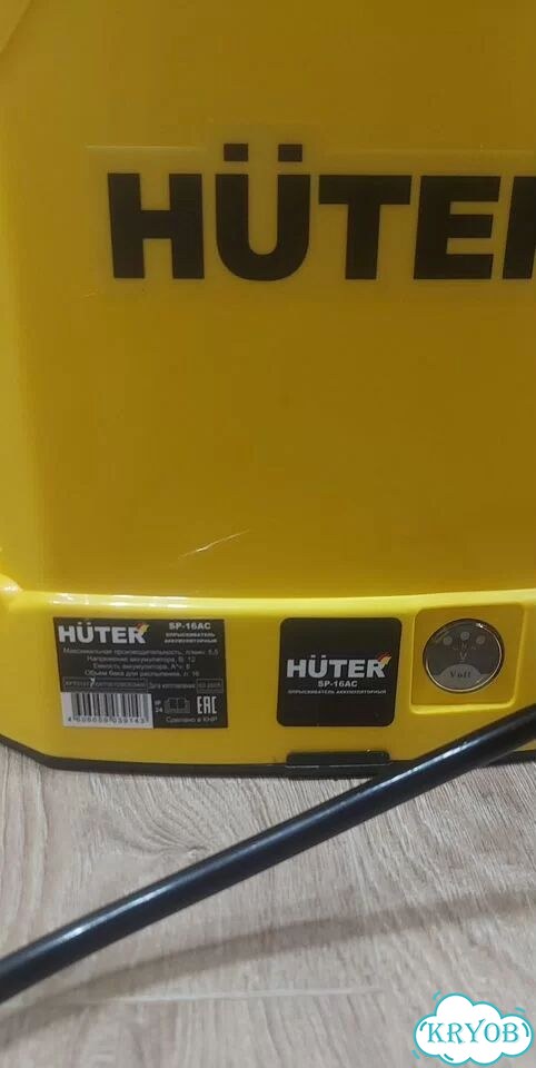 Опрыскиватель аккумуляторный huter фото 4