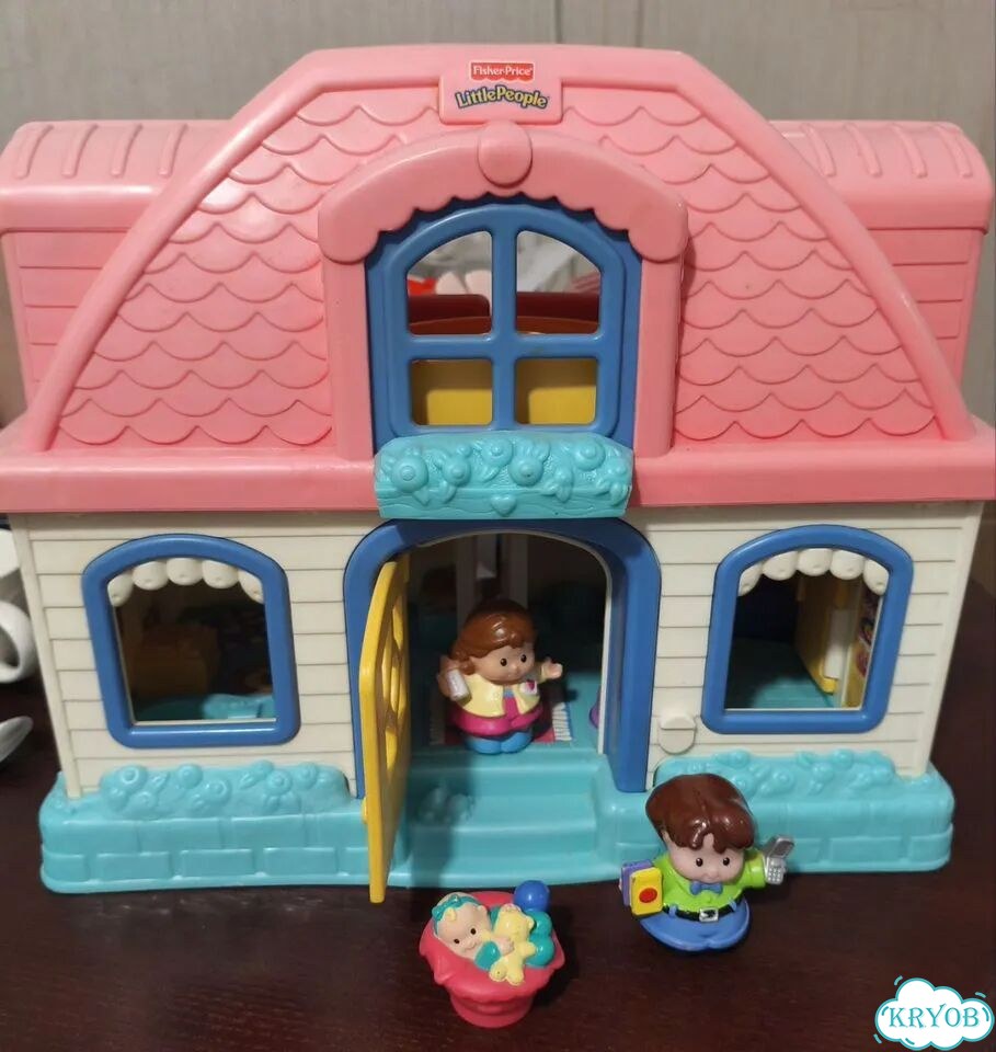 Домик Fisher price little people 2005 года фото 2
