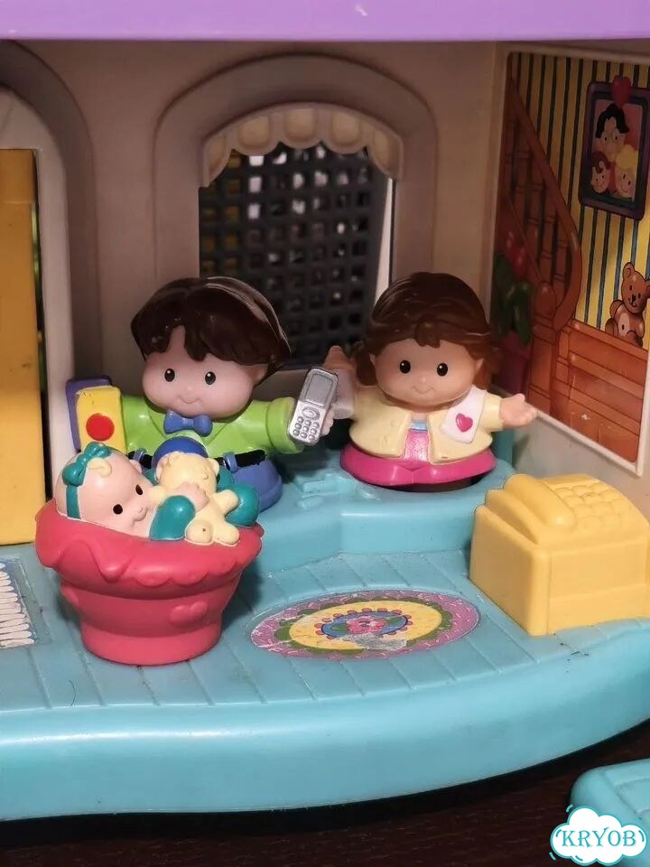 Домик Fisher price little people 2005 года фото 8