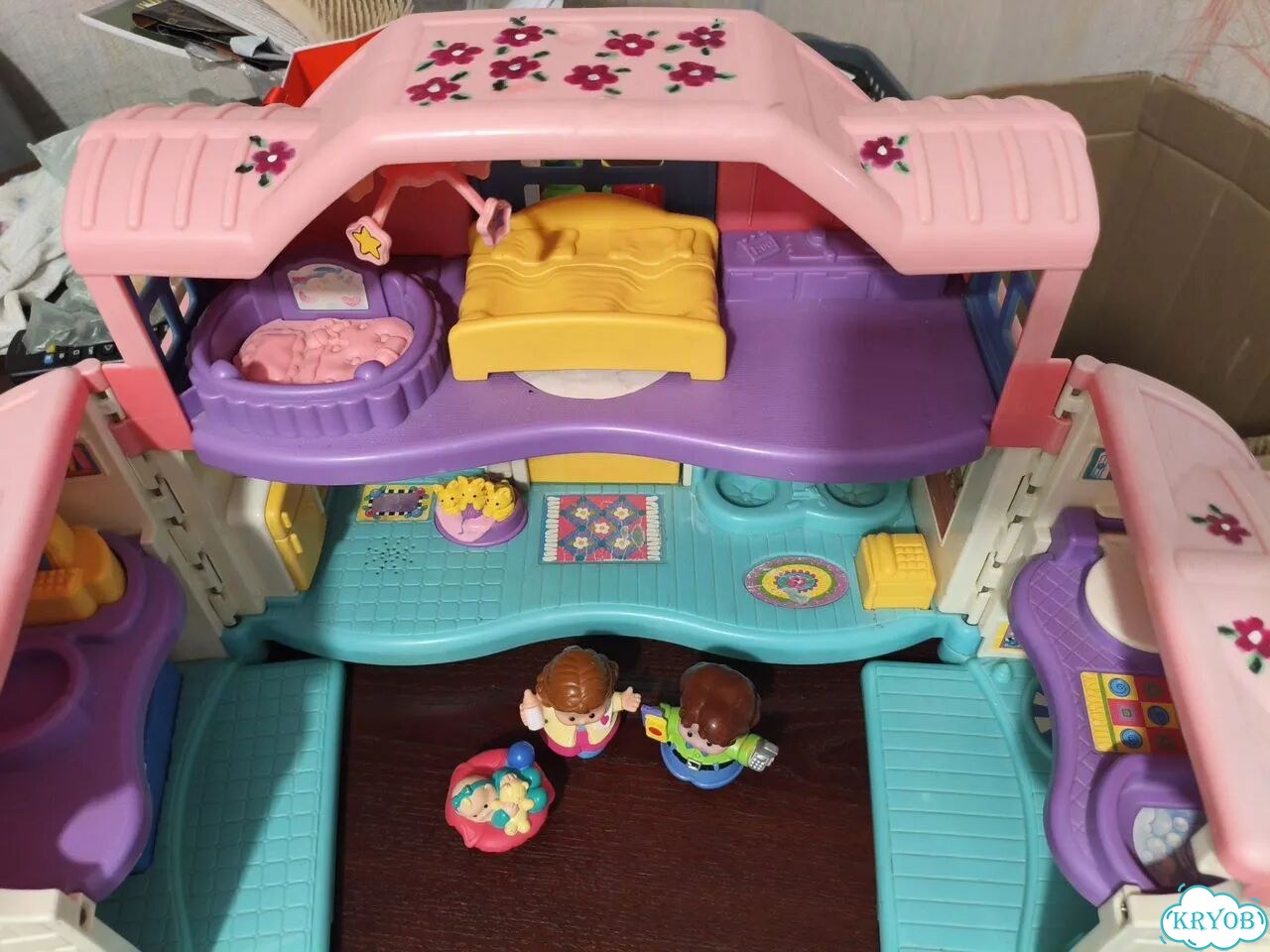 Домик Fisher price little people 2005 года фото 9