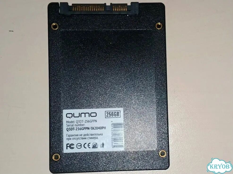 Продам SSD Qumo 256GB в руки фото 2