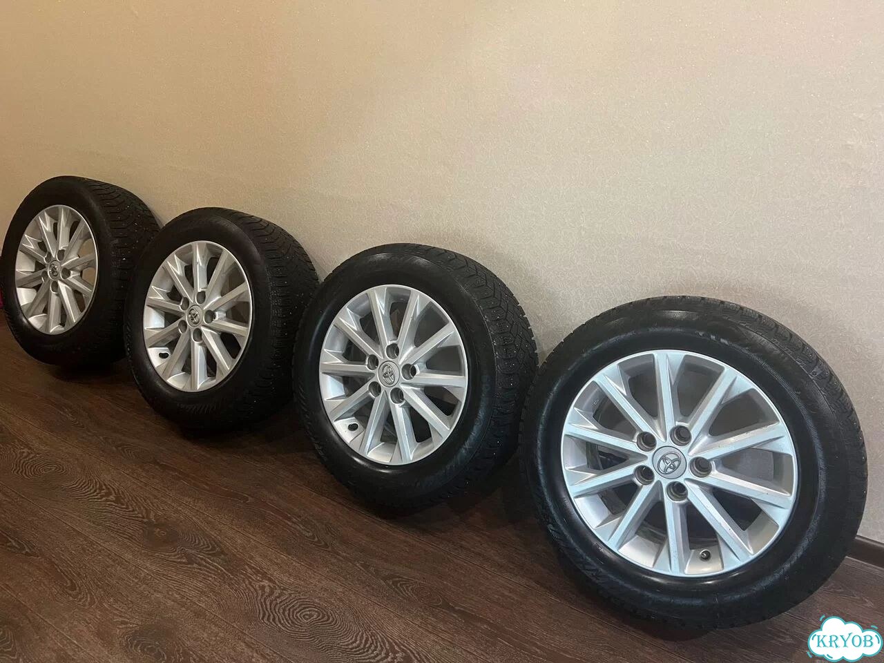 Литые диски Toyota 6×R16 5×114.3 фото 1