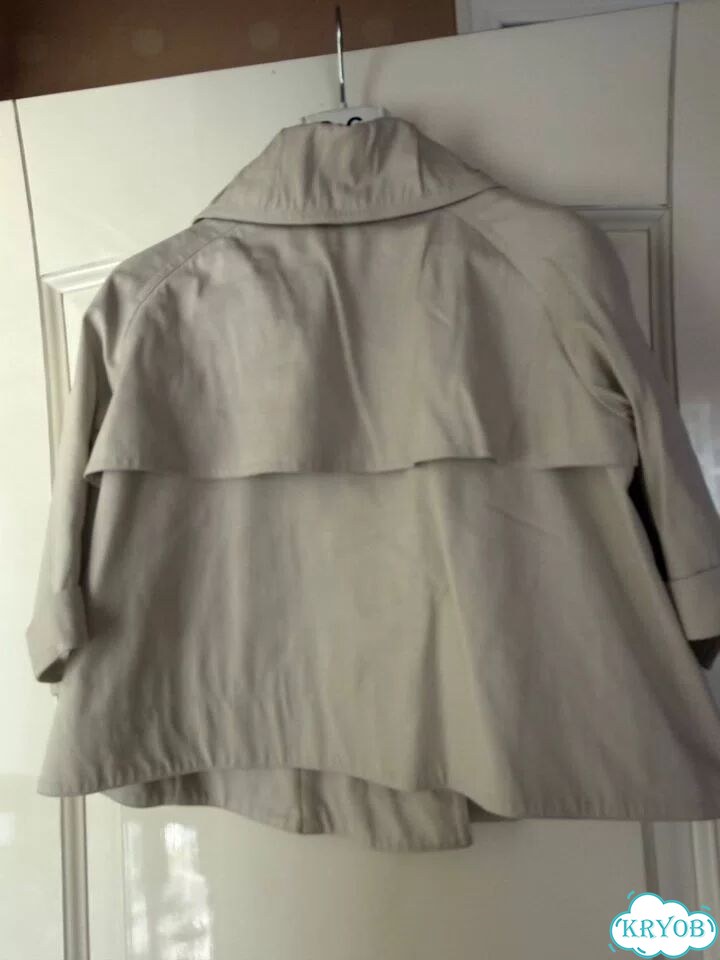 Укороченный тренч Burberry фото 4