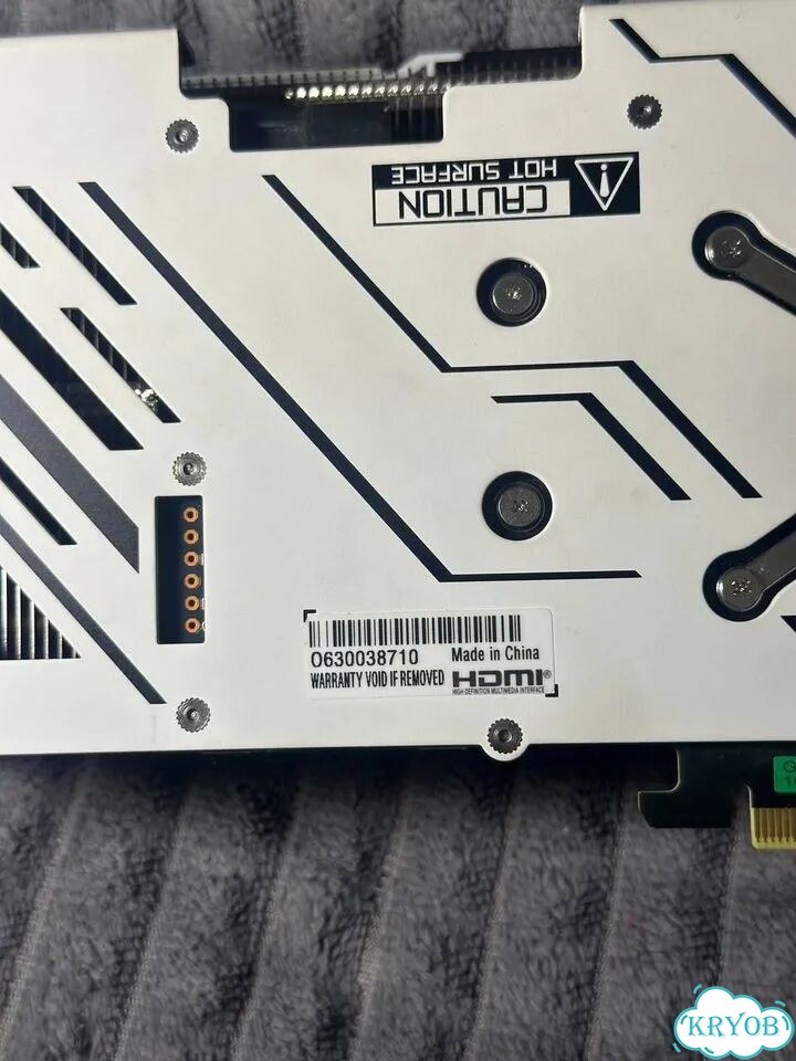 GeForce RTX 3060 Ti X White 8GB фото 4