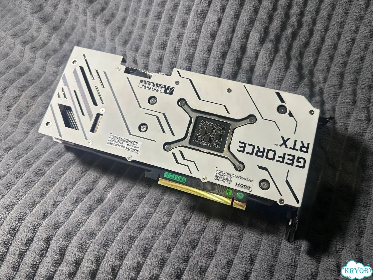 GeForce RTX 3060 Ti X White 8GB фото 5