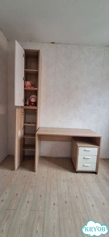 Письменный стол,тумбочка и шкаф фото 3