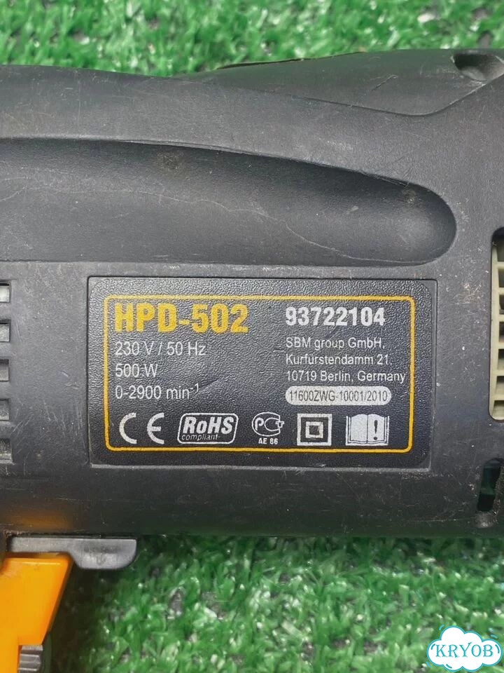 Дрель hander hpd-502 фото 3