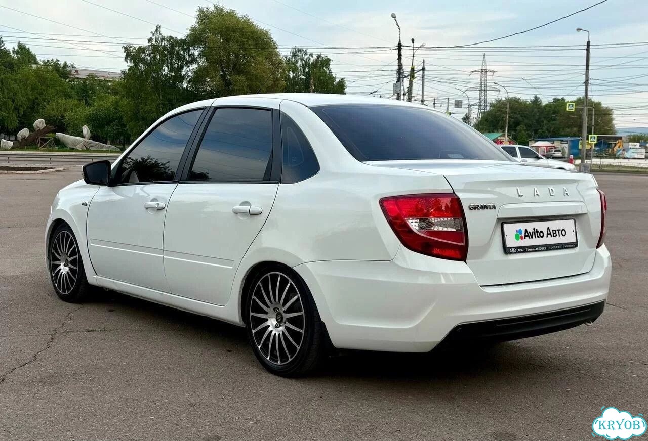 ВАЗ (LADA) Granta 1.6 MT, 2020, 75 500 км фото 14