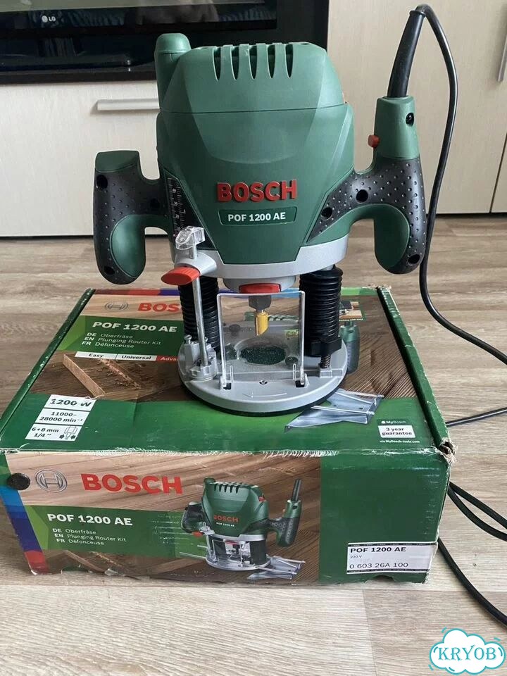 Фрезер bosh POF 1200 AE фото 2