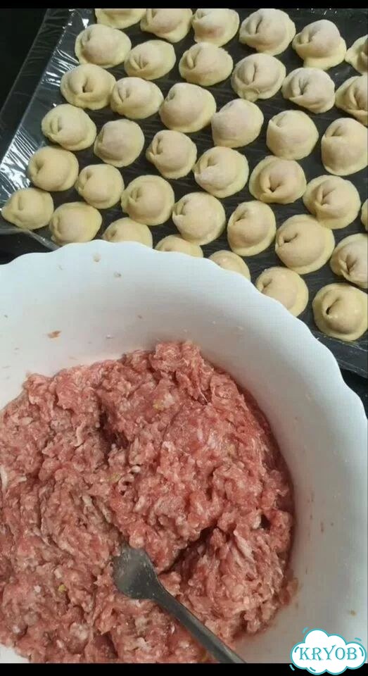 Домашние пельмени ручной лепки фото 5