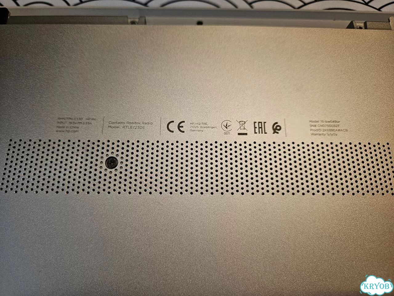 Ноутбук HP 15-BW549ur фото 9