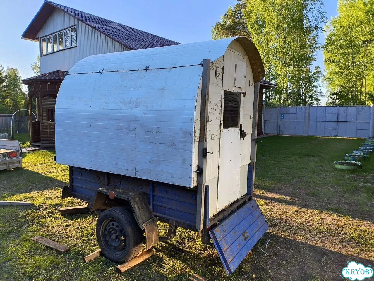 Баня на прицепе бу фото 1