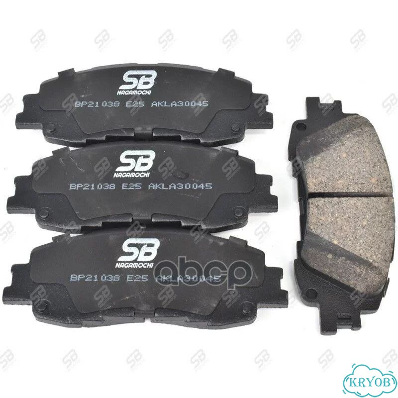 Колодки тормозные дисковые toyota Aqua / Yaris фото 1