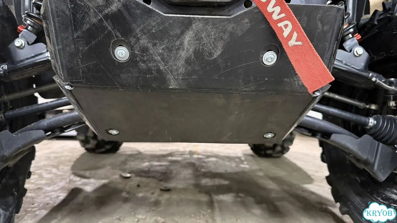 Защита днища пнд 8мм для квадроцикла segway ат10 фото 2