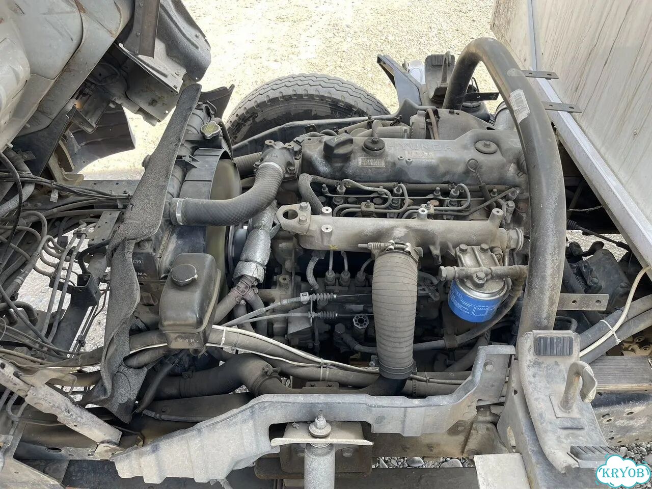 Изотермический фургон 27 м³ Hyundai HD65, 2007 фото 10