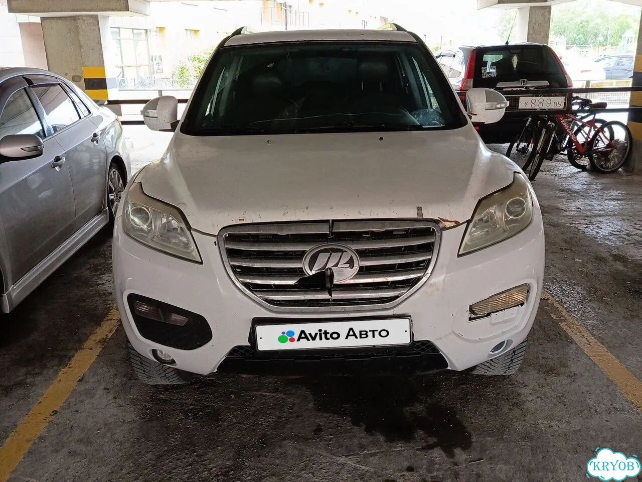 LIFAN X60 1.8 MT, 2013, битый, 219 200 км фото 9
