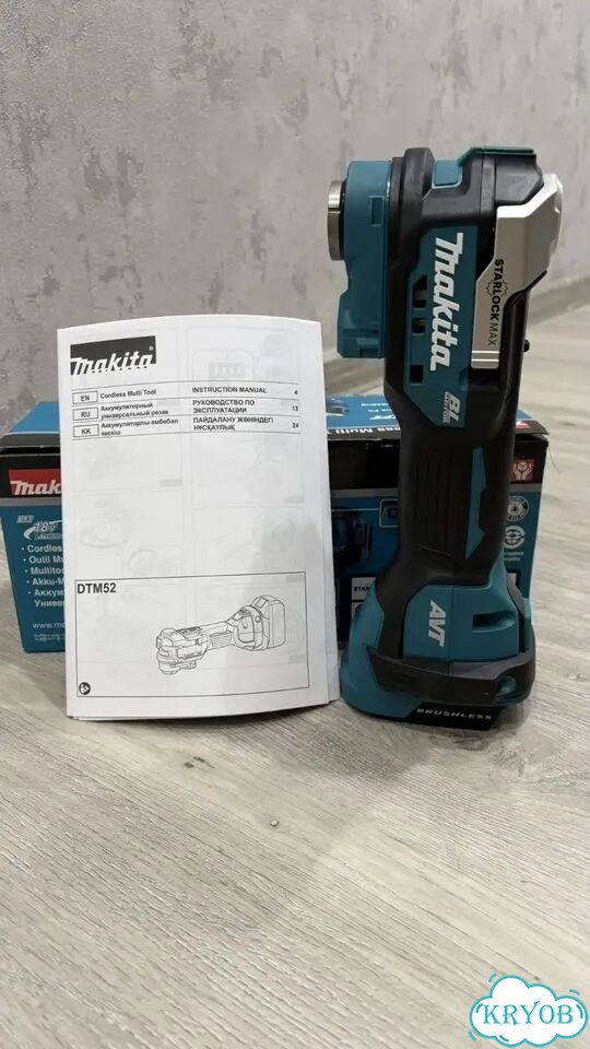 Новый аккумуляторный реноватор Makita DTM52Z фото 1