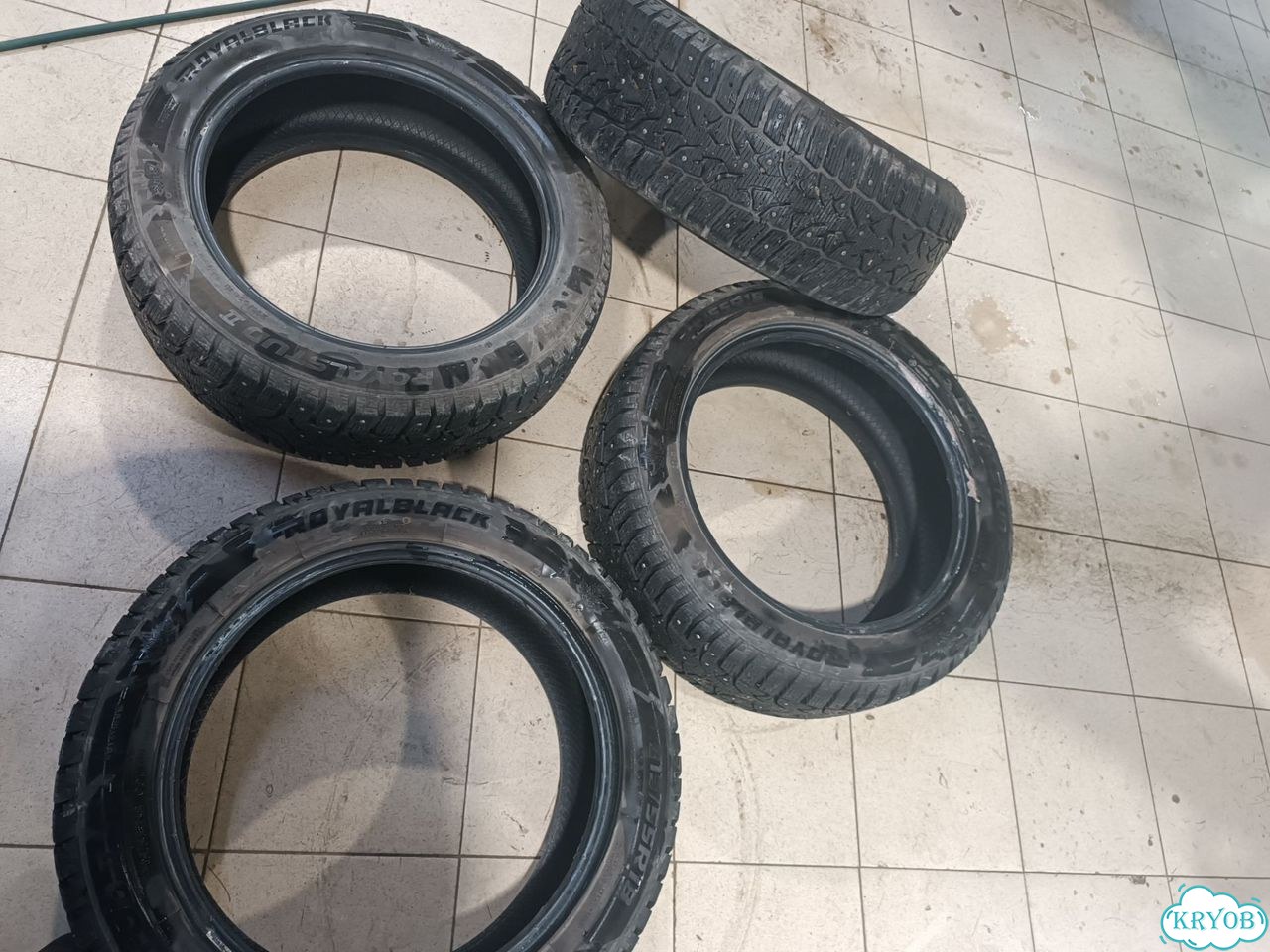 Royal Black Royal Stud II 215/55 R18 фото 5