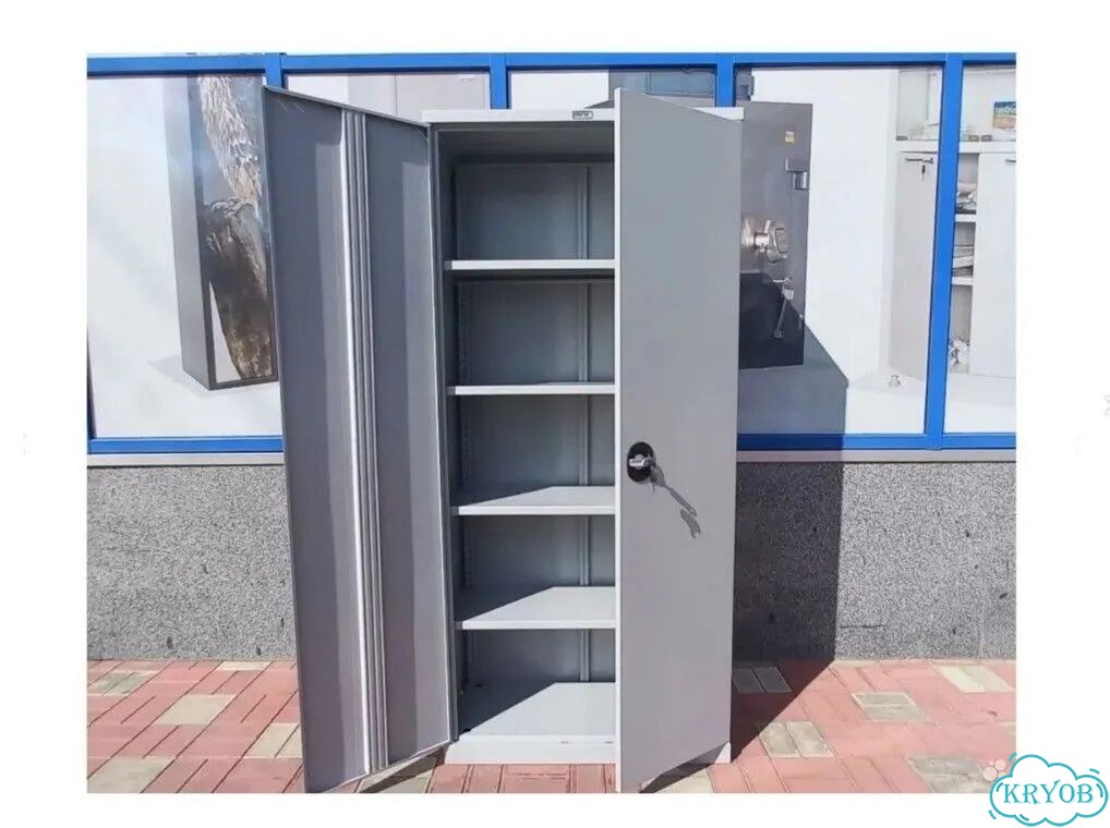 Шкаф металлический офисный фото 2