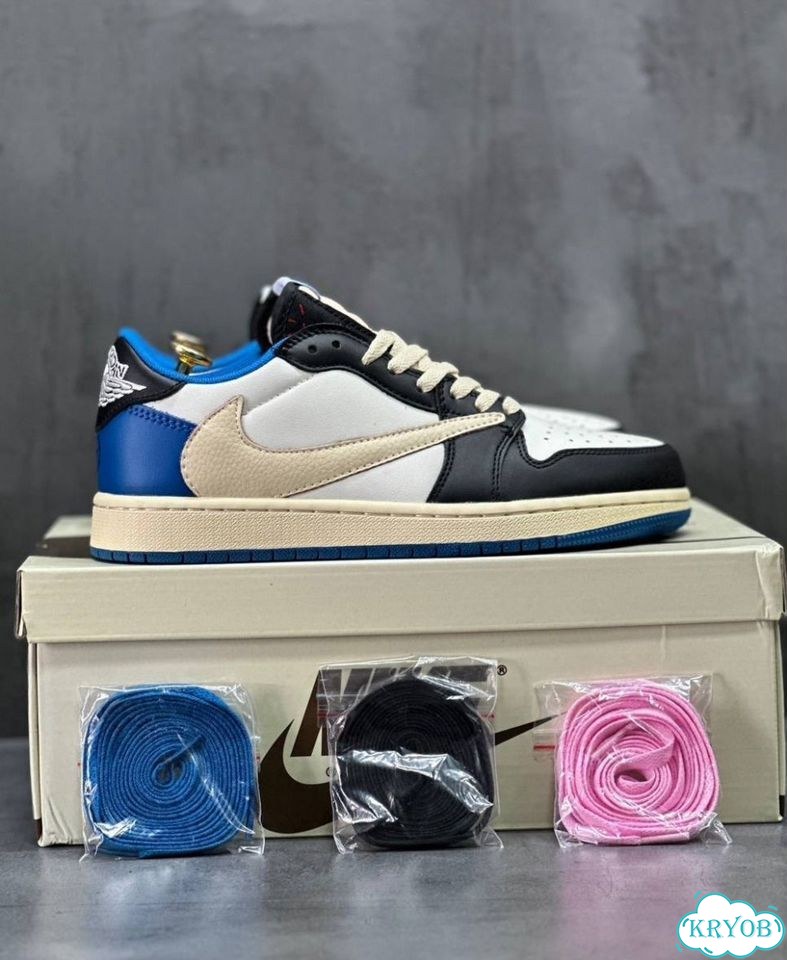 Кроссовки Nike Air Jordan 1 Low Travis Scott фото 3