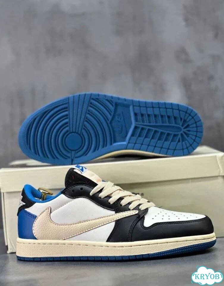 Кроссовки Nike Air Jordan 1 Low Travis Scott фото 5